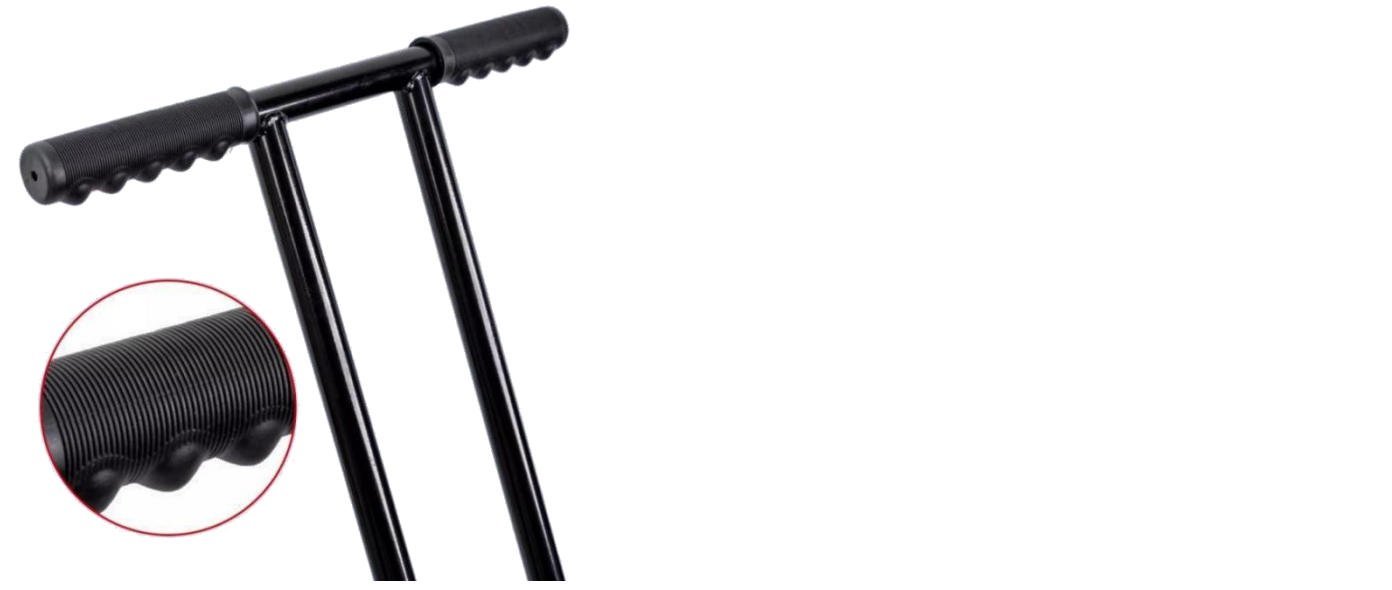 Ergonomiskt T-handtag med mönstrat grepp